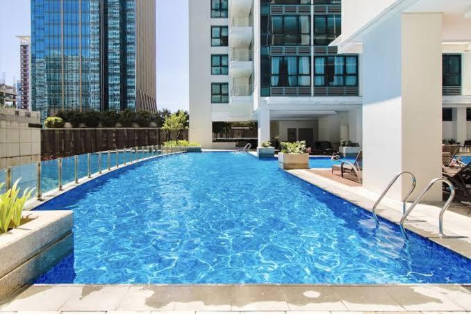 Luxestaysmnl Coastal Chic Netflx 380Mbps Pool Bgc Manila Exterior foto